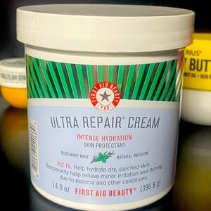 First Aid Beauty Ultra Repair Cream Intense Hydration Rosemary Mint 14oz